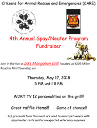 Spay Neuter Program Fundraiser